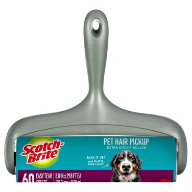 Scotch-Brite Pet Hair Pickup Extra Sticky Expert Lint Roller, 1 PCS