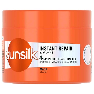 Sunsilk Instant Repair Mask with 4% Peptide-Repair Complex, Peptide, Vitamin C, Almond Oil, 220ml