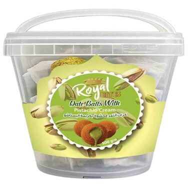 Royal Bites Date Balls with Pistachio Cream, 500g