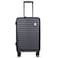 Track Microban F-L PC T Premium Hardside Mid-Size Spinner Luggage, Black, 65cm