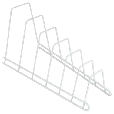 Metaltex Sector Pot Lid and Tray Holder, Silver