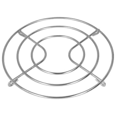Metaltex Round Pot Stand Trivet, Silver, 20cm