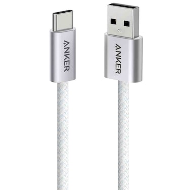 Anker PowerLine Plus USB-A to USB-C Braided Cable 6ft, White