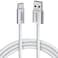 Anker PowerLine Plus USB-A to USB-C Braided Cable 3ft, White