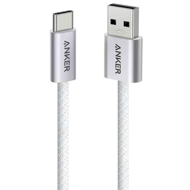 Anker PowerLine Plus USB-A to USB-C Braided Cable 3ft, White