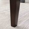 Brody Marble Coffee Table -White/Dark Walnut