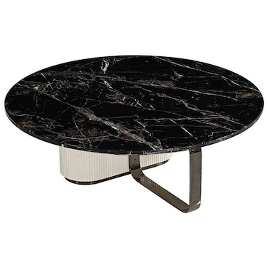 Krisalis&nbsp;Coffee Table - Beige/Black