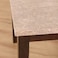 Brody Marble Coffee Table - Beige/Dark Walnut