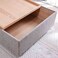 Odum Centre Table with Storage-Brown/Natural Oak