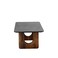Malmo Marble Top Coffee Table-Black/Walnut