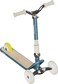 Yvolution Classic Glider Blue &ndash; Adjustable Handlebar, Chrome Finish, Unique Folding Style, Foldable Handlebar, Puncture-Proof PU Cast Wheels (YS50B2)