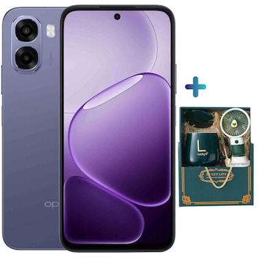 Oppo A Series A6x Smartphone, 4GB RAM, 128GB,  Plum Purple