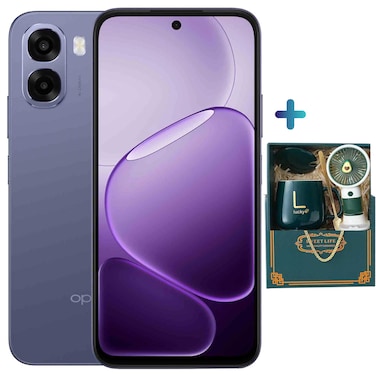 Oppo A Series A6x Smartphone, 4GB RAM, 256GB, Plum Purple