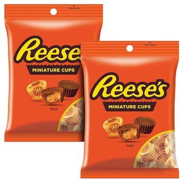 Reese's Miniature Peanut Butter Cups Value Pack, 150g, Pack of 2