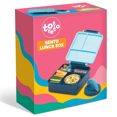 Toretto Bento Lunch Box, Blue