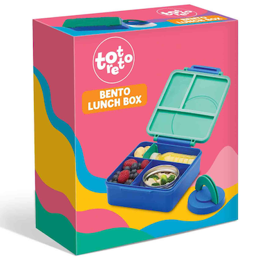 Toretto Bento Lunch Box, Green
