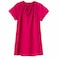 TEX Women Solid V-Neck Kaftan Dress, I275869, Pink Dark, XS/S