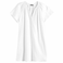 TEX Women Solid V-Neck Kaftan Dress, I275869, White, XS/S