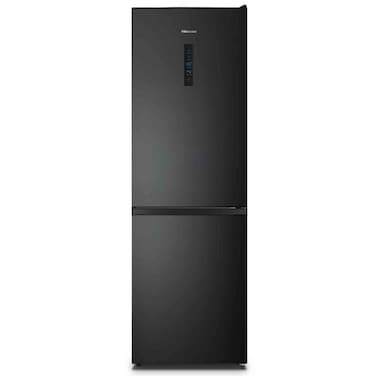 Hisense Bottom Freezer Refrigerator RB390N3AB, Black, 304L, Total No Frost