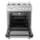 Hisense Freestanding Gas Oven Cooker, HFG60422RX, 60x60cm, Stainless Steel