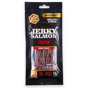 Wild Fish Dried Strawberry Teriyaki Flavor, Snack, 30g