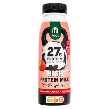 MFOOD HIGH PTN MILK STRAWBERY 300ML