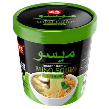 Miso Soup Flavor Instant Ramen Cup, 101g