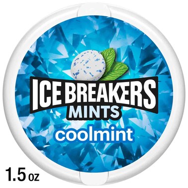 آيس بريكرز كولمينت بنكهة النعناع الخالية من السكر، 42 غرامًا