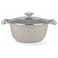 Prestige Essentials Grey Granite Non-Stick Cast Aluminium Cookware Set, 7 PCS