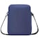 Delsey Paris Picpus Vertical 2-Compartment 10.1 inch Tablet Bag, Navy