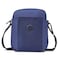 Delsey Paris Picpus Horizontal 2-Compartment Crossbody Bag, Navy