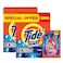 Tide Triple Power Original Laundry Powder 5kg with Tide Power Gel 300ml