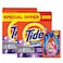 Tide Triple Power Downy Lavender Laundry Powder 5kg with Tide Power Gel 300ml