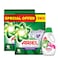 Ariel Platinum Clean Downy Lavender Laundry Powder 5kg with Ariel Power Gel 600ml
