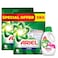 Ariel Platinum Clean Original Laundry Powder 5kg with Ariel Power Gel 600ml