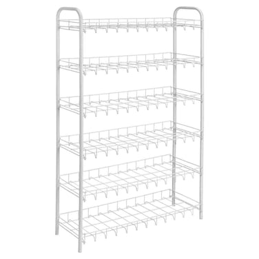 Metaltex 6-Tier Shoe Rack, 64x23x104 cm