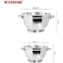 Winsor Stainless Steel Colander Set, 2 PCS