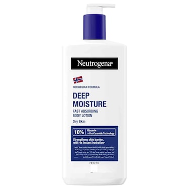 Neutrogena Norwegian Formula Deep Moisture Fast Absorbing Body Lotion, 400ml