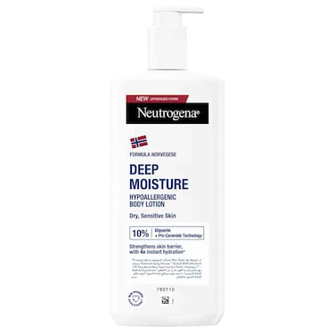Neutrogena Norwegian Formula Deep Moisture Hypoallergenic Body Lotion,400ml