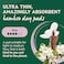 Lil-Lets Bamboo Day Pads for Sustainable Period Protection, 14 PCS
