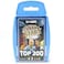 Top Trumps World Football Stars Top 200 Card Game, Sky Blue Case