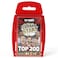 Top Trumps World Football Stars Top 200 Card Game, Red Case