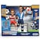 Funrise Powershots Strike Sam Soccer Action Figure Game Set, 9 Inch