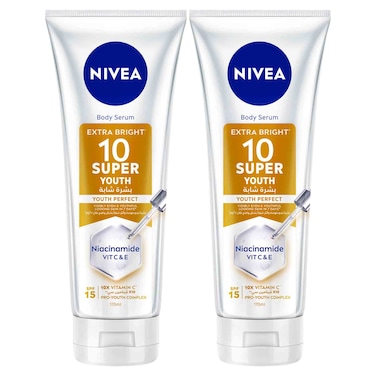 Nivea Body Youth and Youth Regenerating Lotion, 170ml, Pack of 2