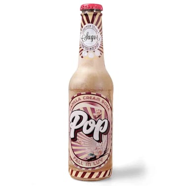 Pop Vanilla Cream Premium Soda, 275ml