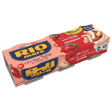 Rio Mare Tuna with Chili Pepper in Olive Oil, 65g, Pack of 3