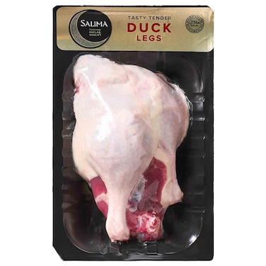 Salima Frozen Duck Legs Bone in Skin Traditional Halal Quality, 700g