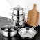 Carl Schmidt Sohn Berlin Stainless Steel Cookware Set, 9 PCS