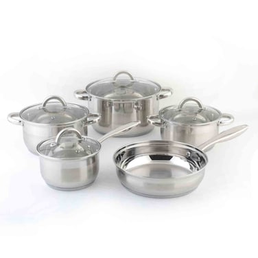 Carl Schmidt Sohn Mainz Stainless Steel Cookware Set, 9 PCS