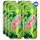 Mountain Dew Zero Sugar Carbonated Soft Drink, 245ml, Pack of 6